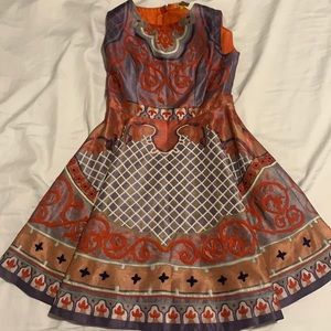 Beautiful embroidered Anthropologie dress, Pankaj & Nidhi